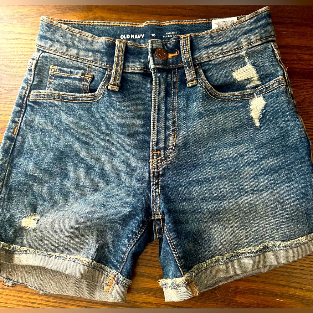 Girls 10 jean shorts